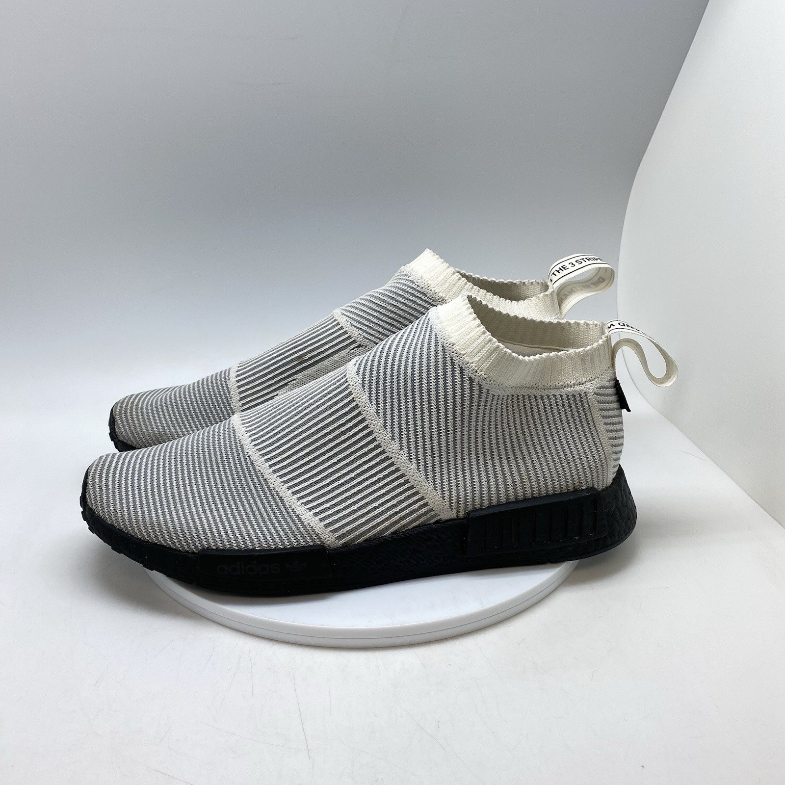 Adidas Sneakers Mens 13 NMD CS1 Primeknit PK City BY9404 Sock Gray GTX Shoes