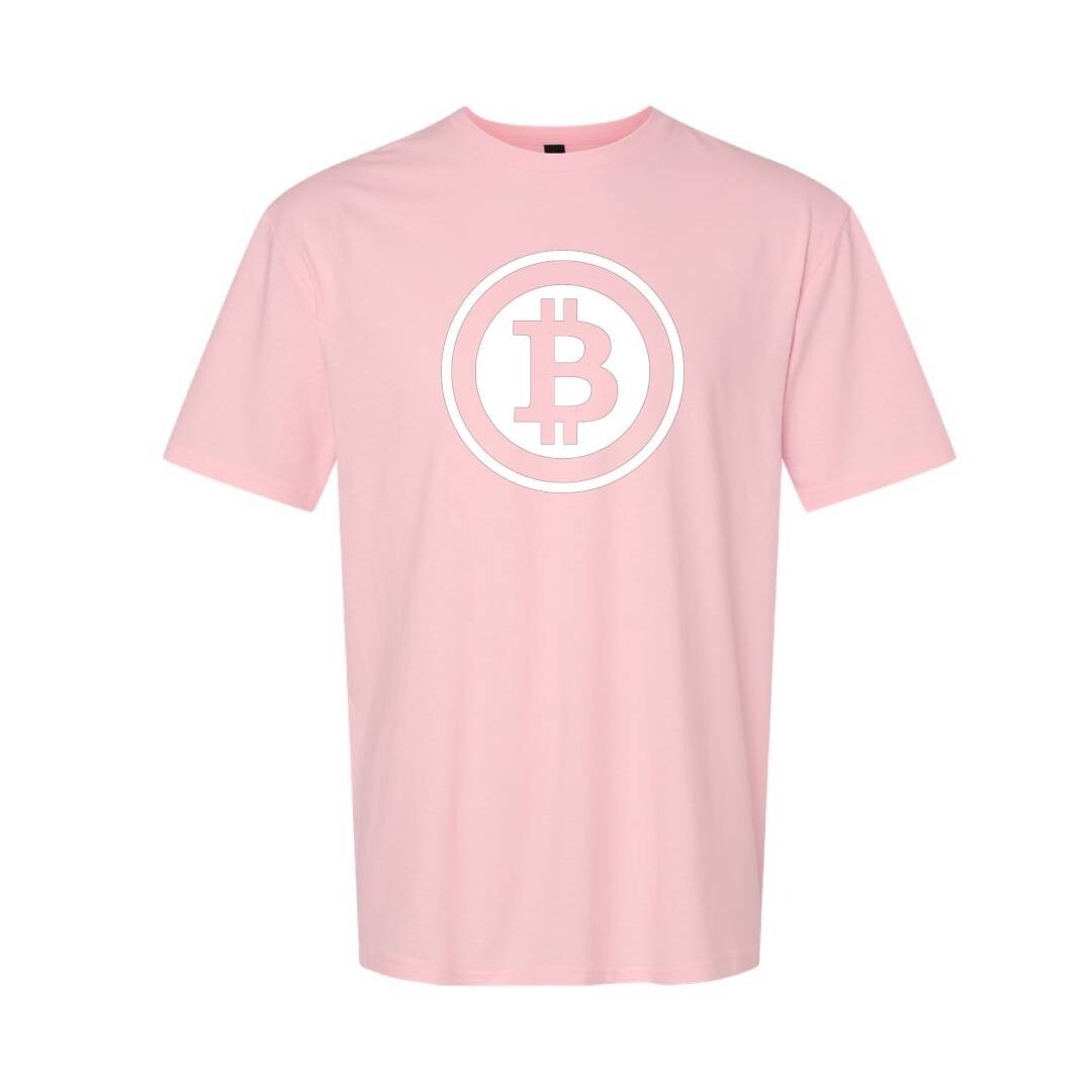 Bitcoin Logo Crypto Symbol Tshirt Cryptocurrency Tee Print DTF T-Shirt S/5XL