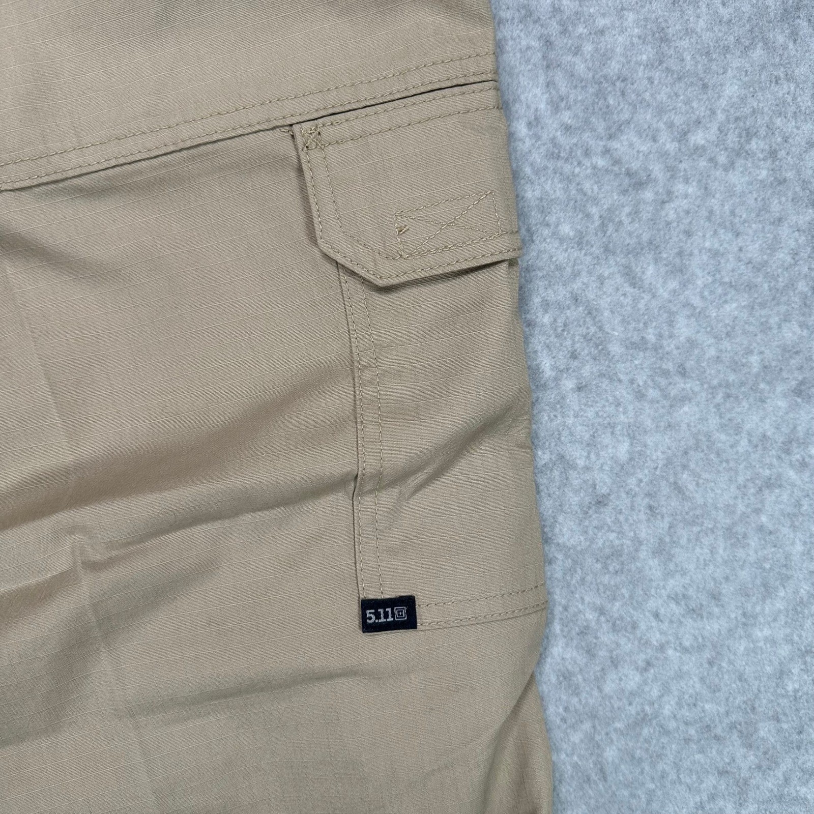 5.11 Men’s Regular Fit Taclite Pro Ripstop Cargo Pant 42×34 Khaki Beige