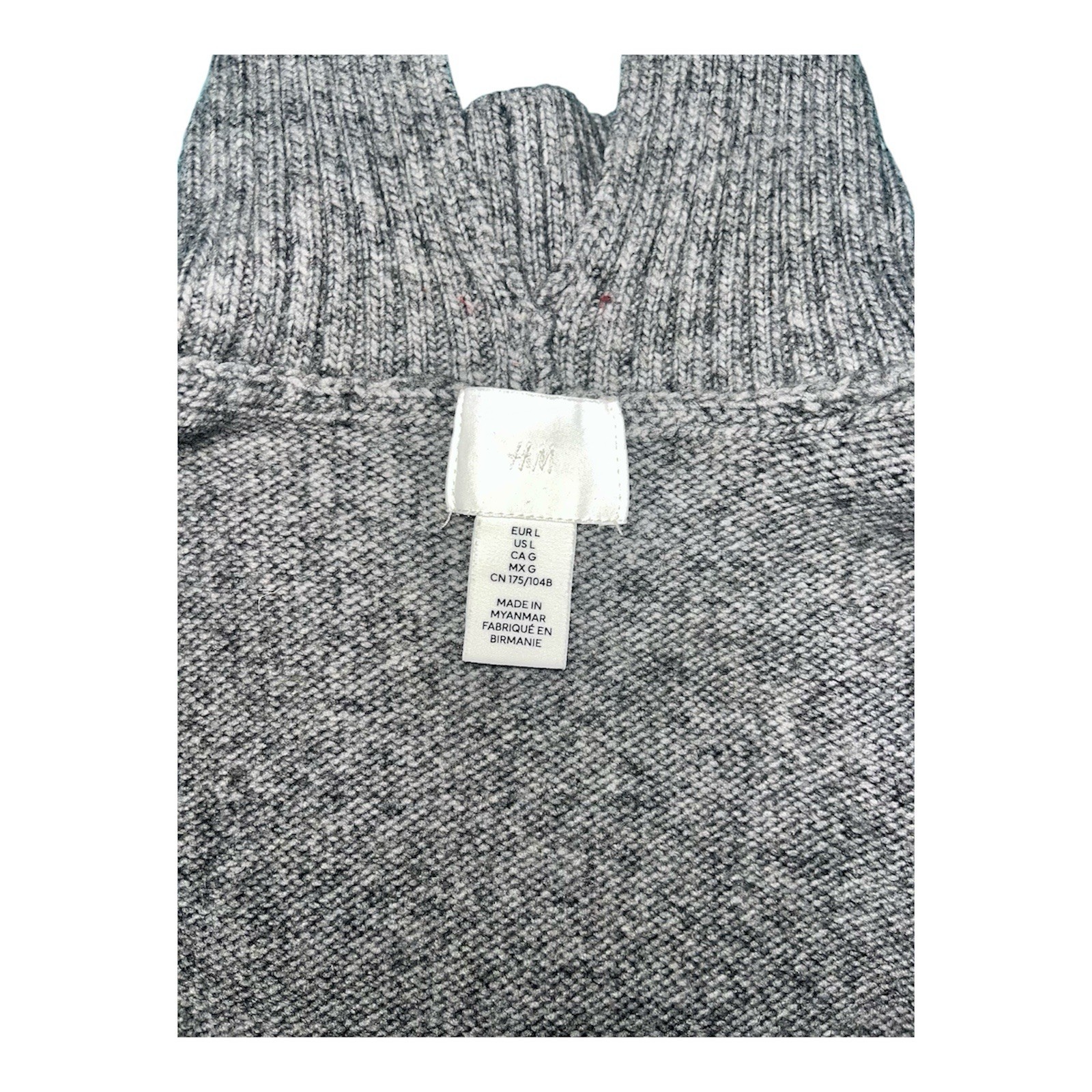 H&M Oversized Mock Turtleneck Sweater – Women’s Size Large