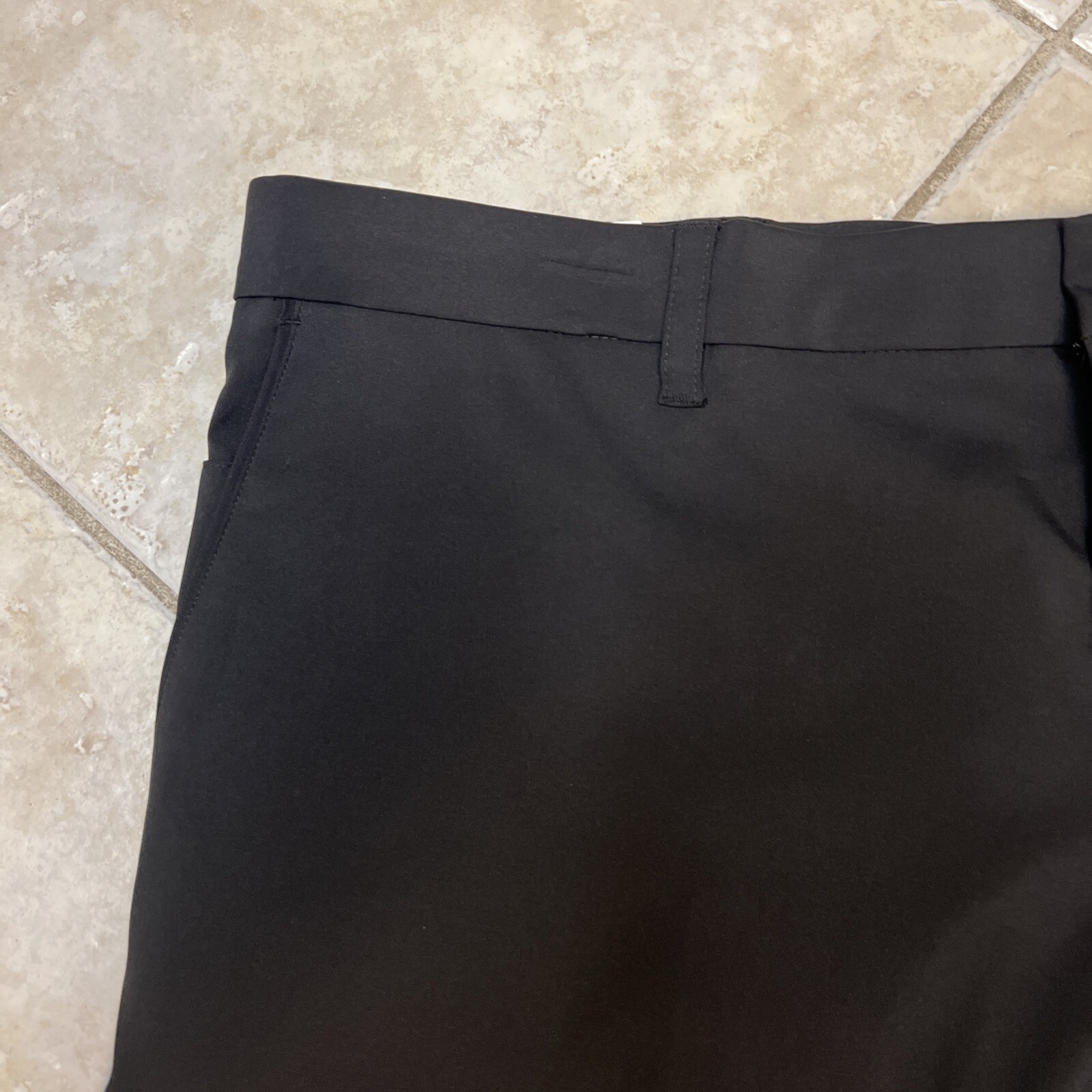 Callaway Stretch Shorts Flex Fabric Opti-Dri Mens 36 Caviar Black UPF 50 NWT