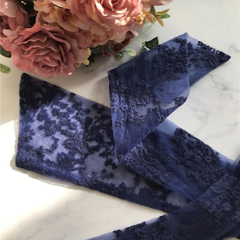 Women Floral Lace Waist Belt Sash Scarf Tie Ribbon Band Lolita ACC Decor