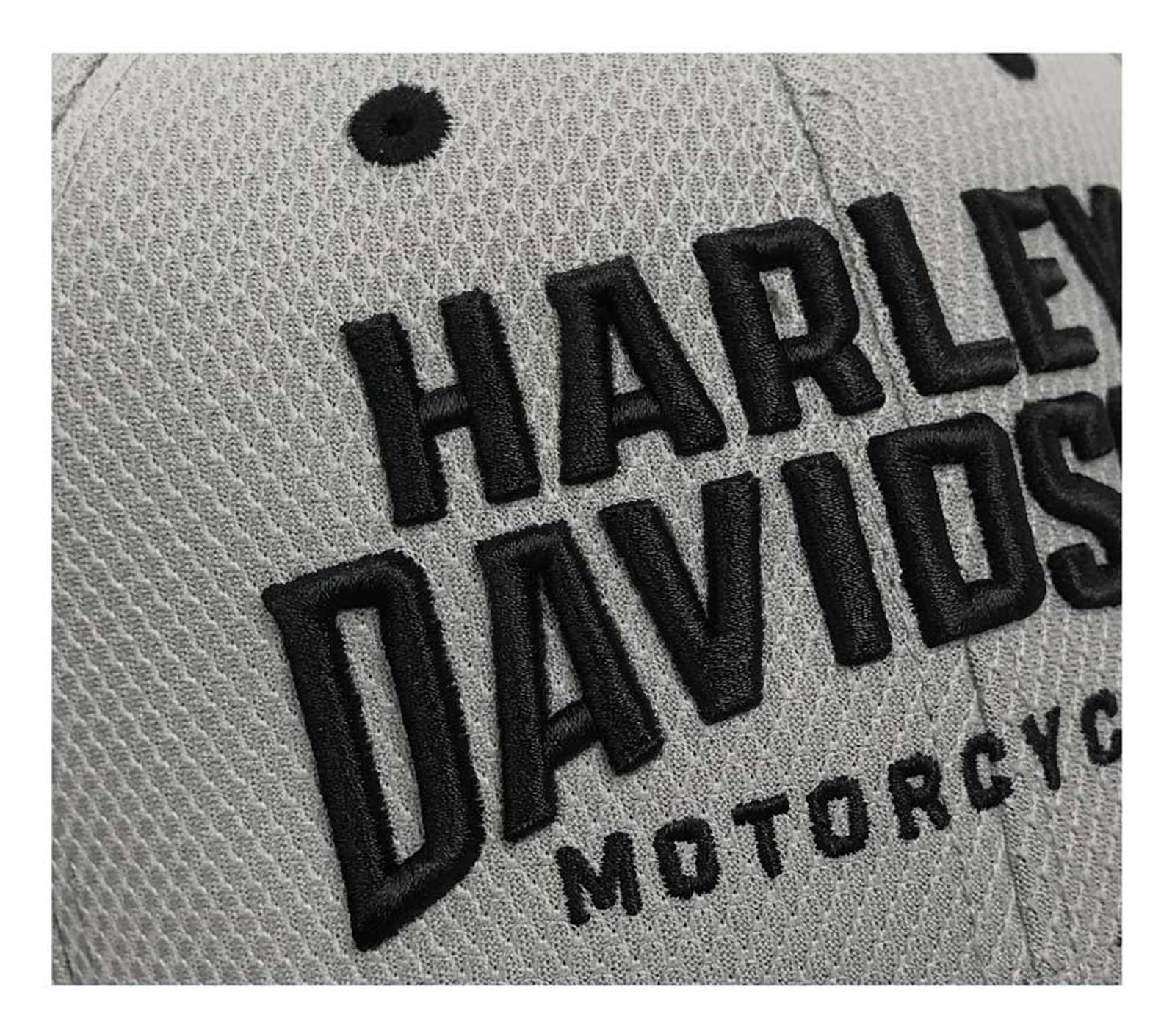 Harley-Davidson Men’s Embroidered Athletic Curved Bill Adjustable Baseball Cap