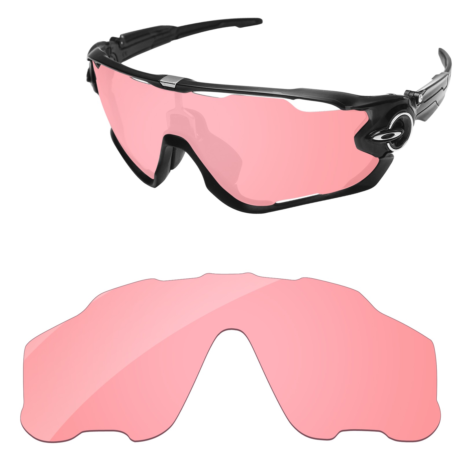 Lenslog Polarized Replacement Lenses For-Oakley Jawbreaker OO9290 Sunglasses