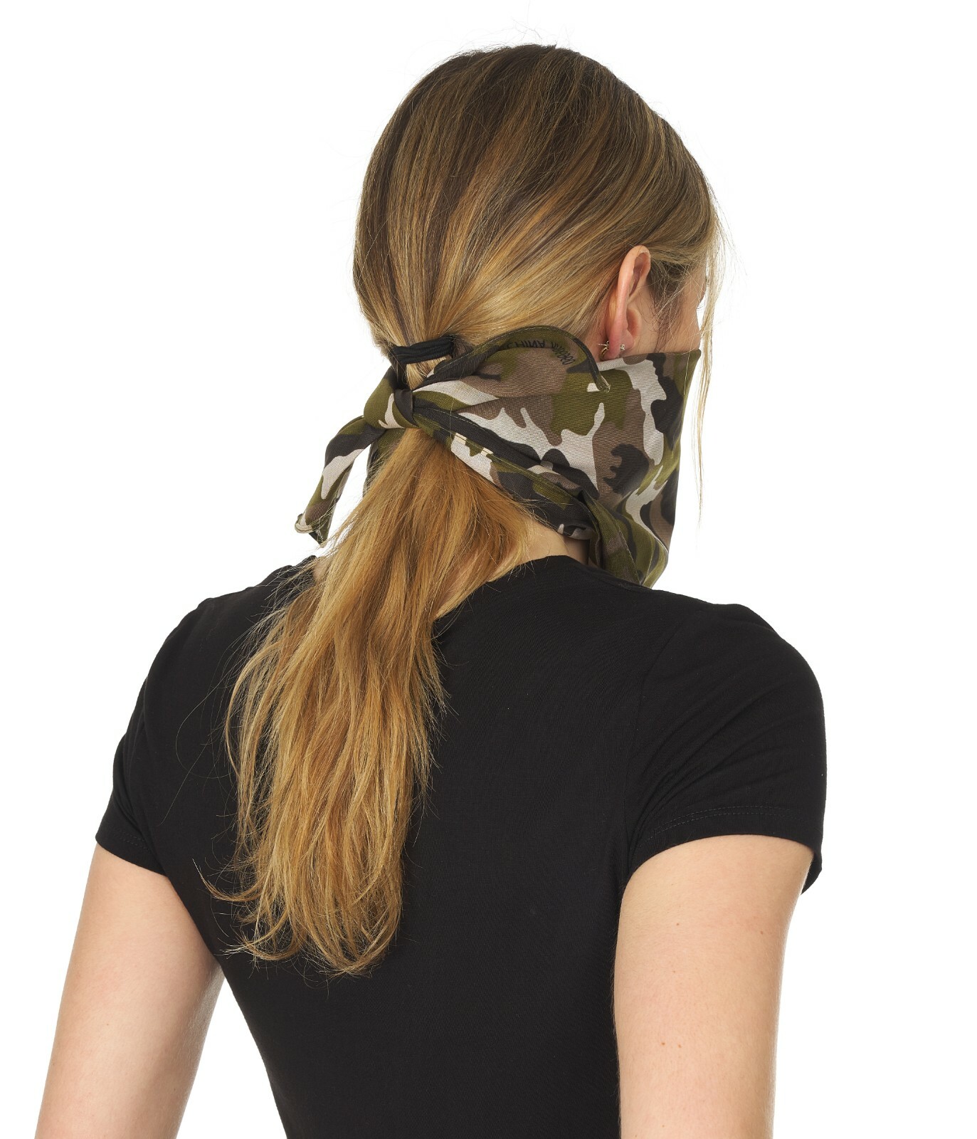 Bandanas 2 Pack Bear River WorkWear 100% Cotton Camo Green Bandanas (Pack of 2)