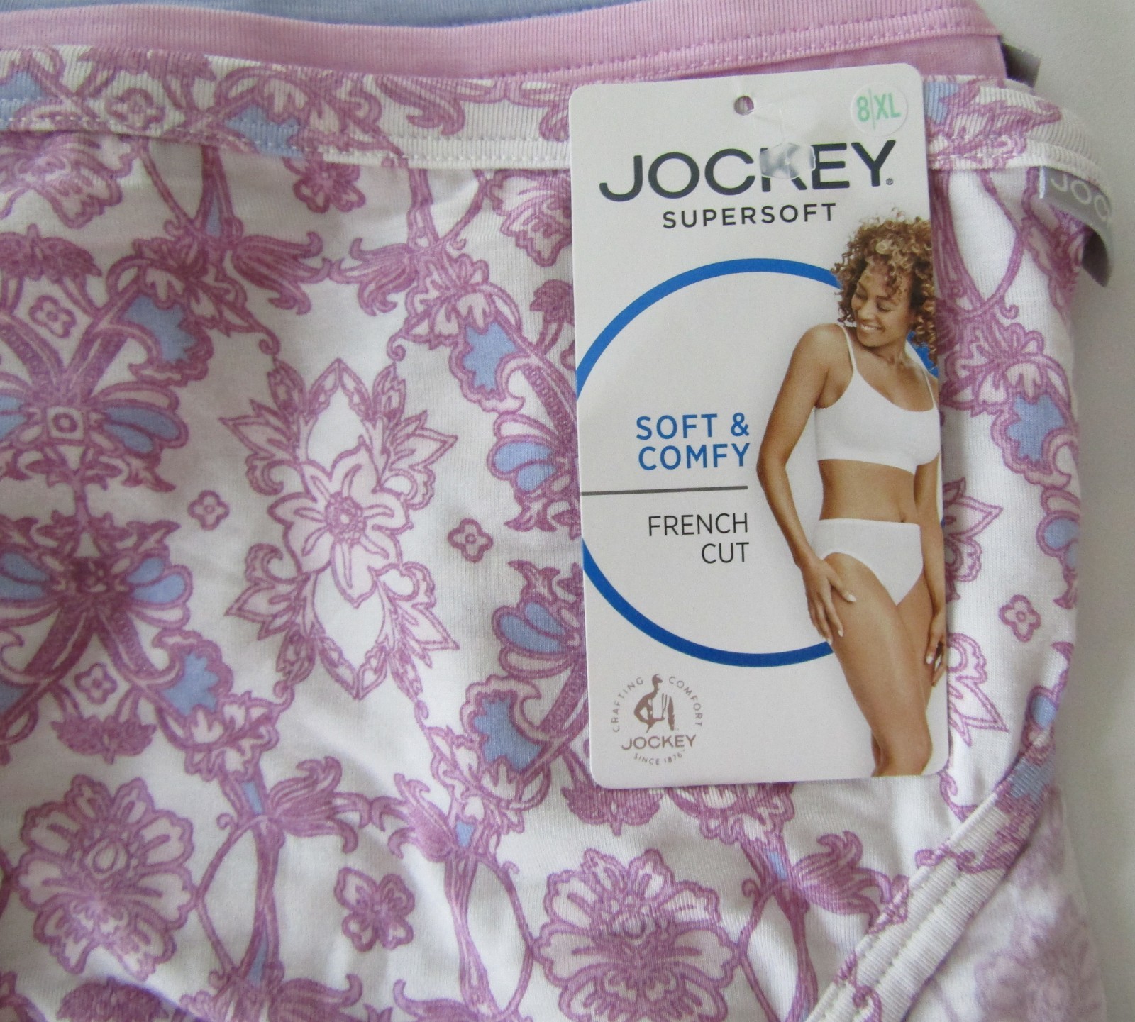 Jockey Supersoft Soft & Comfy Stretch French Cut Underwear – Women’s Size 8 New