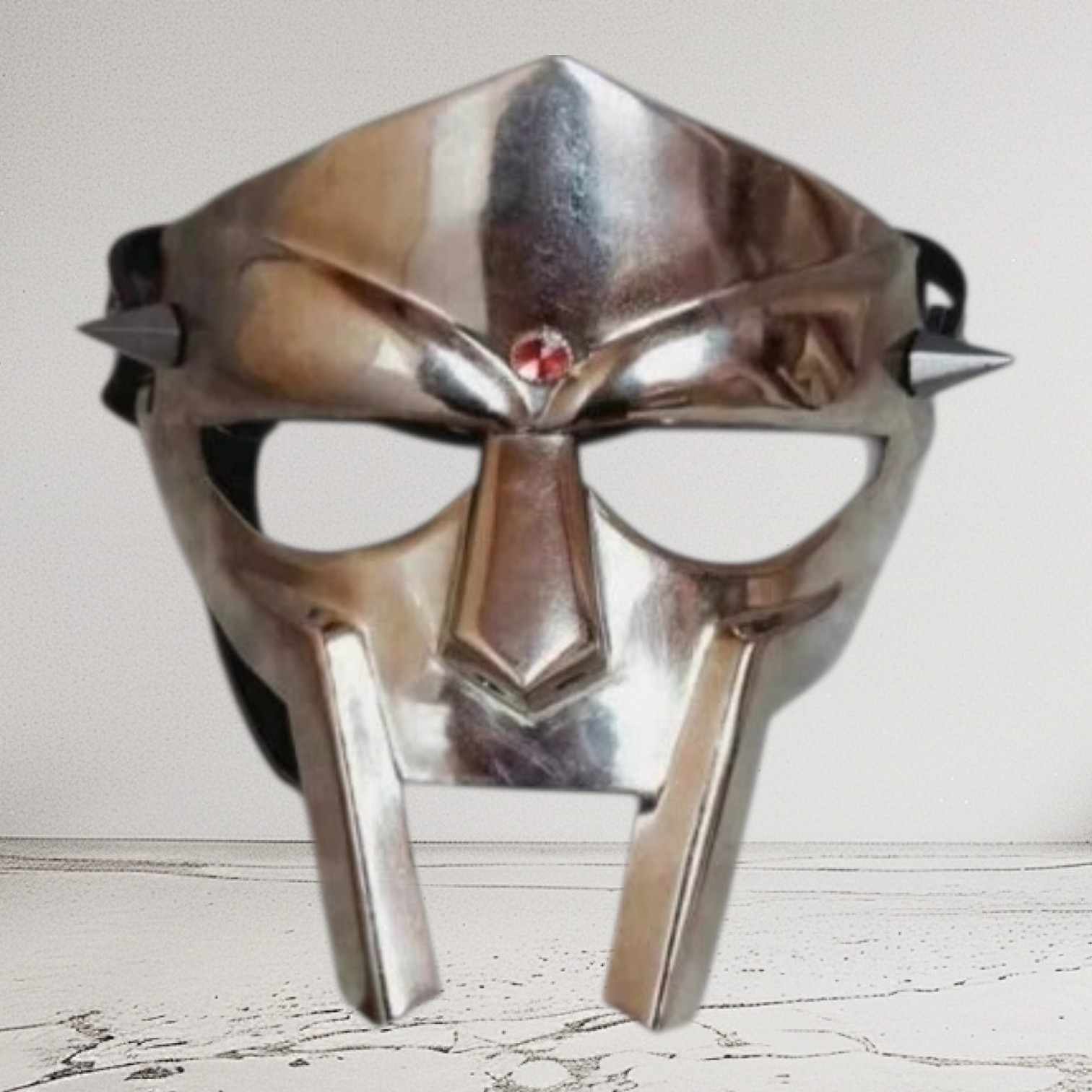 Handmade Doom Gladiator Mask Brass Finish Steel Face Armor Cosplay Decor