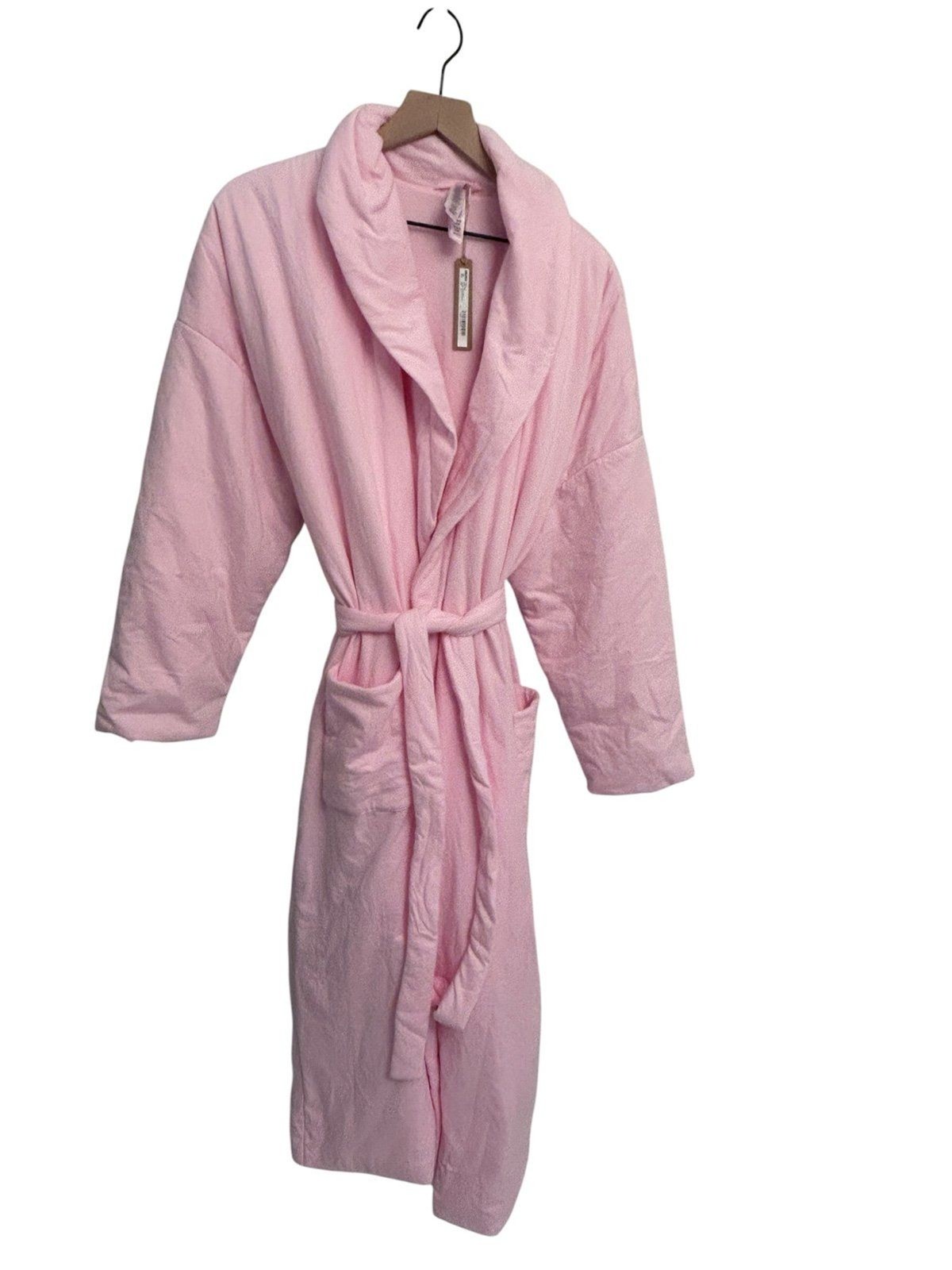 Skims Duvet Long Robe LS-LST-9997W Cherry Blossom Size L/XL New Authentic
