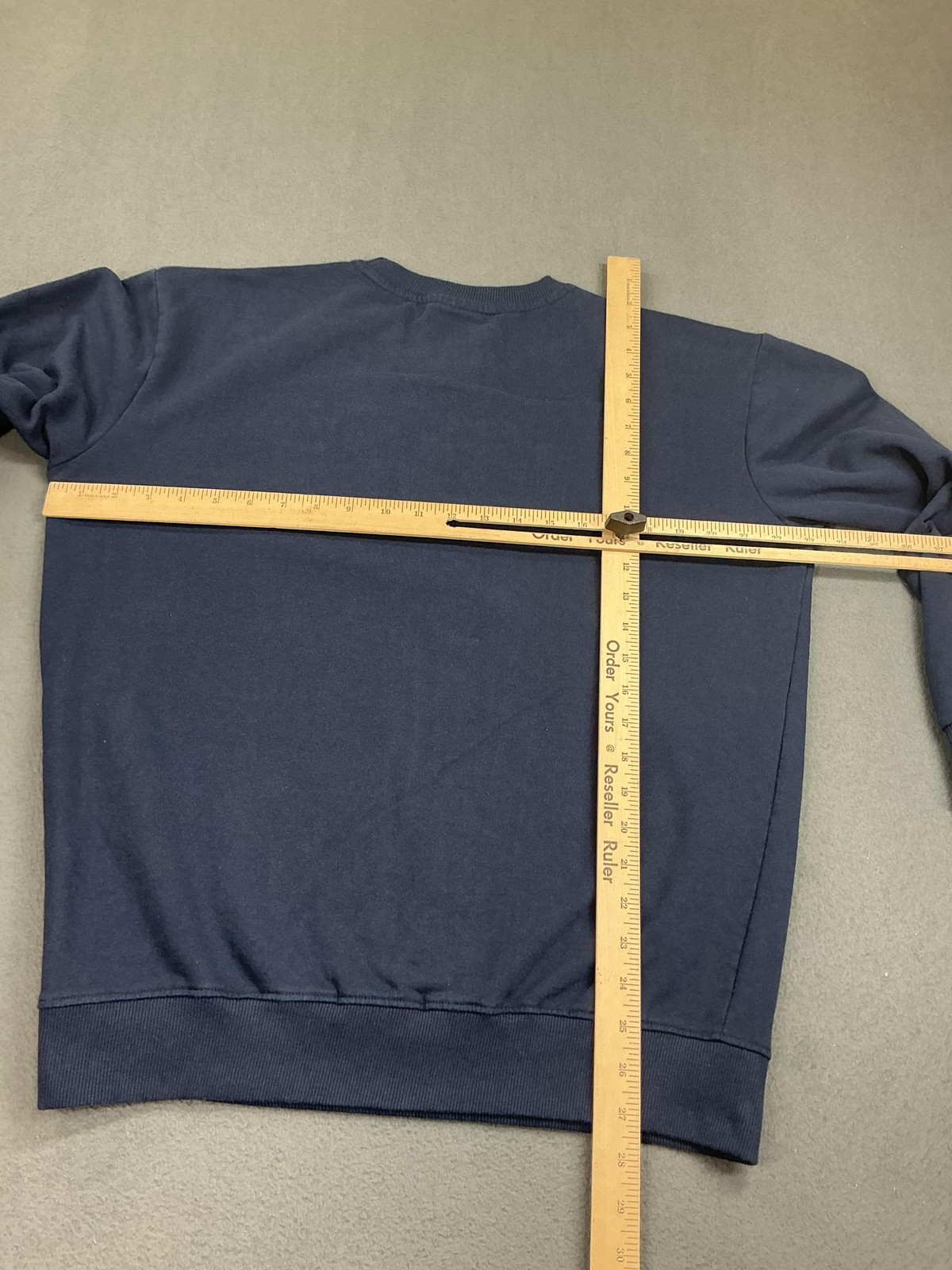 Goldstar Canada Montreal Sweatshirt Mens Small Navy Blue Fleece Graphic Pullover