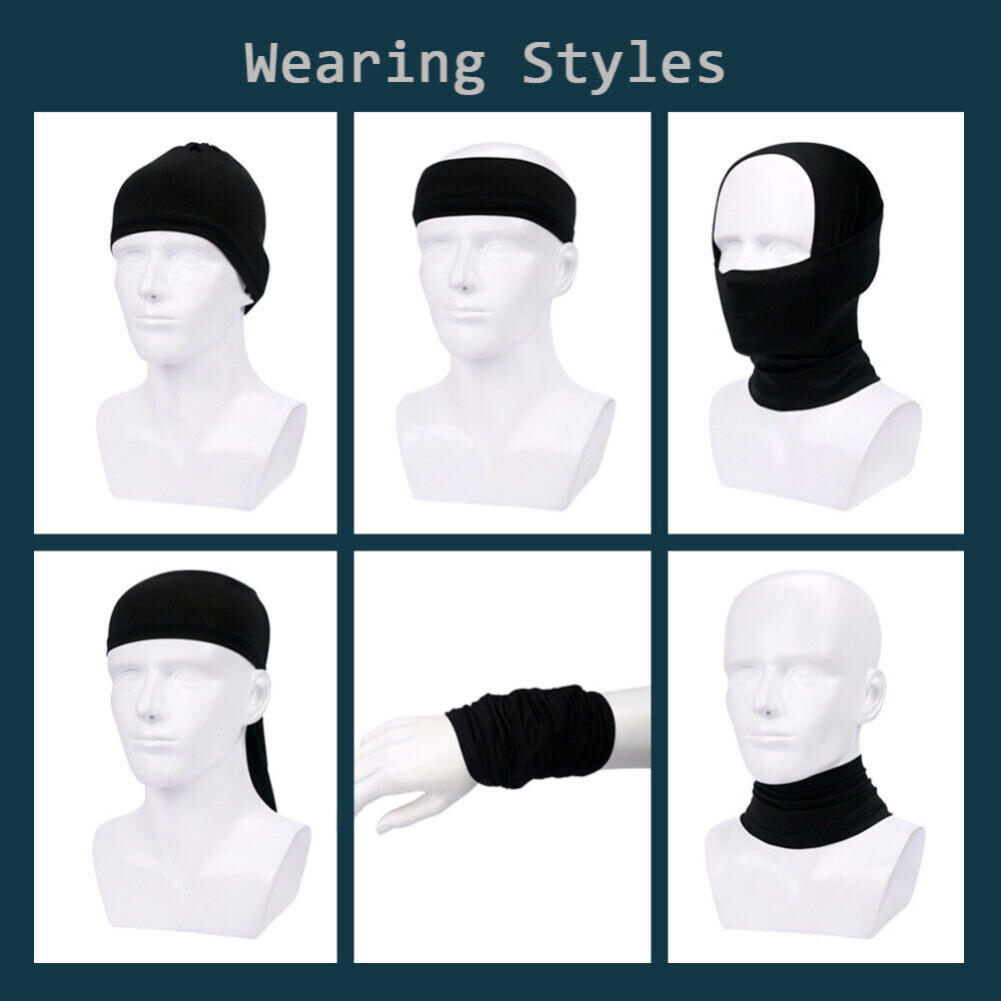 UV Protection Sun Shield Neck Gaiter Windproof Face Mask Scarf Bandana Balaclava