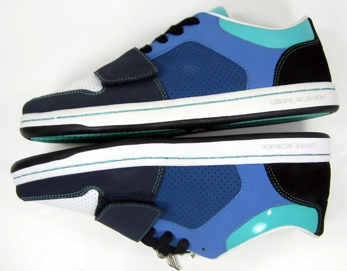 Creative Recreation Shoes Cesario Lo Blue/Black/Aqua Sneakers Size 7