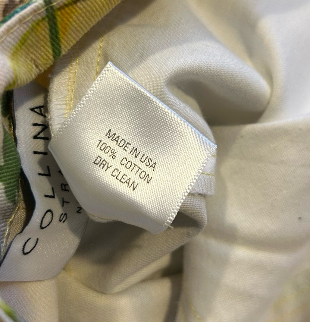 Collina Strada All Over Print Dog Print Pants Size Small
