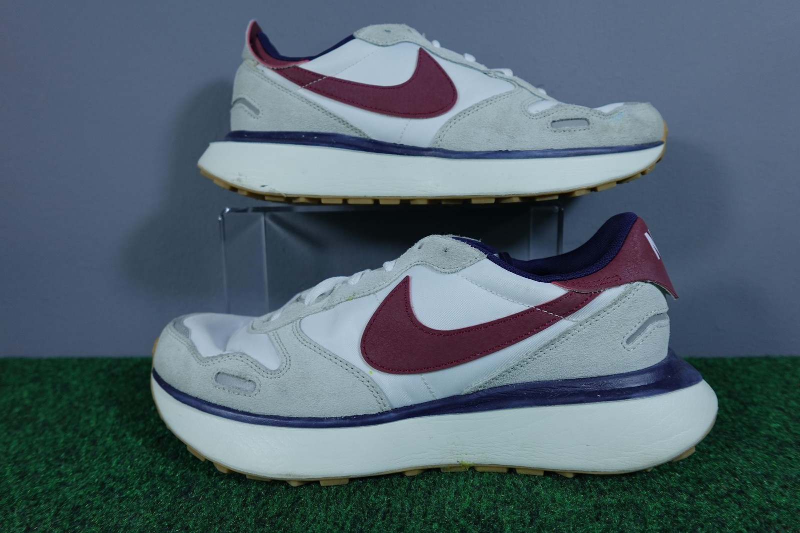 Nike Waffle Debut Shoes Womens Size 11 White Gray Red Gum Sneakers FZ3600-072