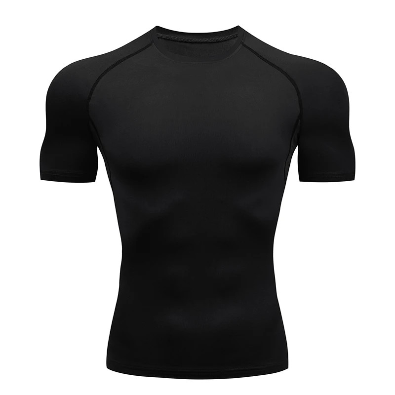 Men’s Running Compression Tshirts Quick Dry Soccer Jersey Fitness Tight Sportswe