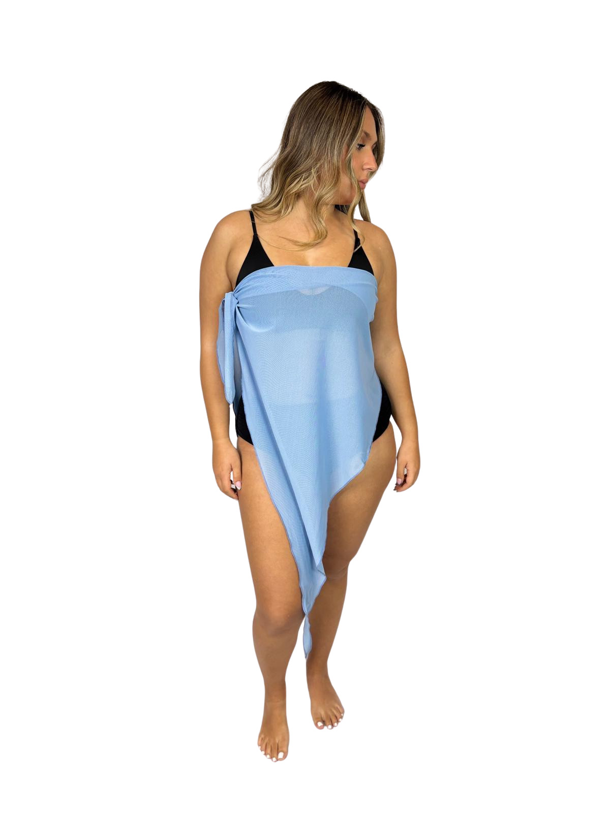 inkaWrap by Inka Resort: MULTIFUNCTIONAL SWIM COVER UP – WHITE – Size 1: XS/L