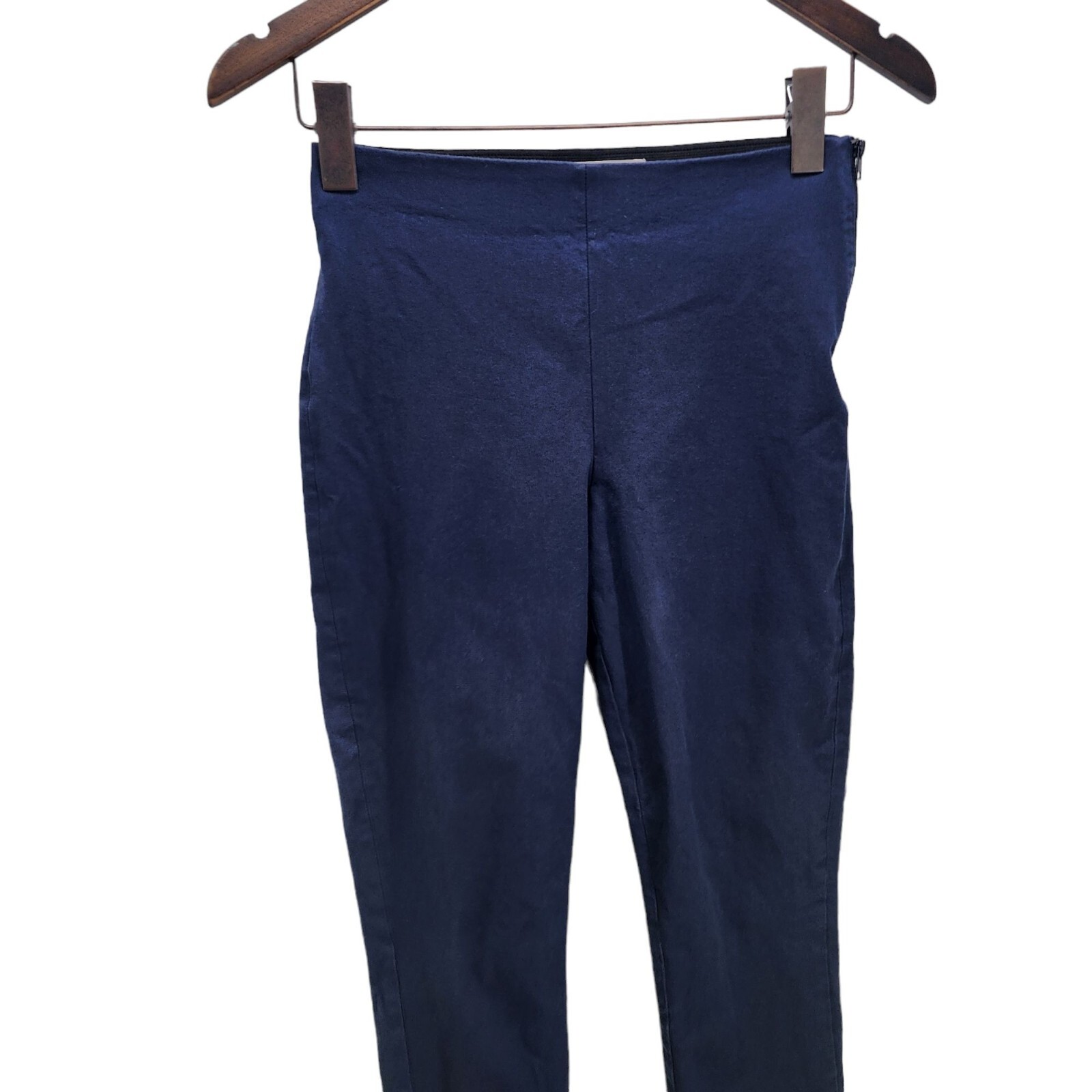 Everlane Pants The Side-Zip Stretch Cotton Pant Women’s Size 2 Blue
