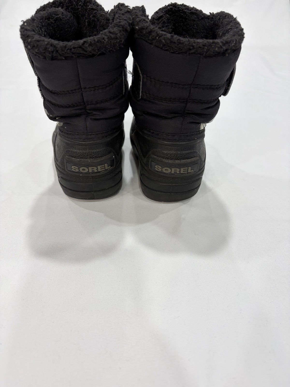 Sorel Snow Commander Boots Black NV1877-010 Waterproof size 6