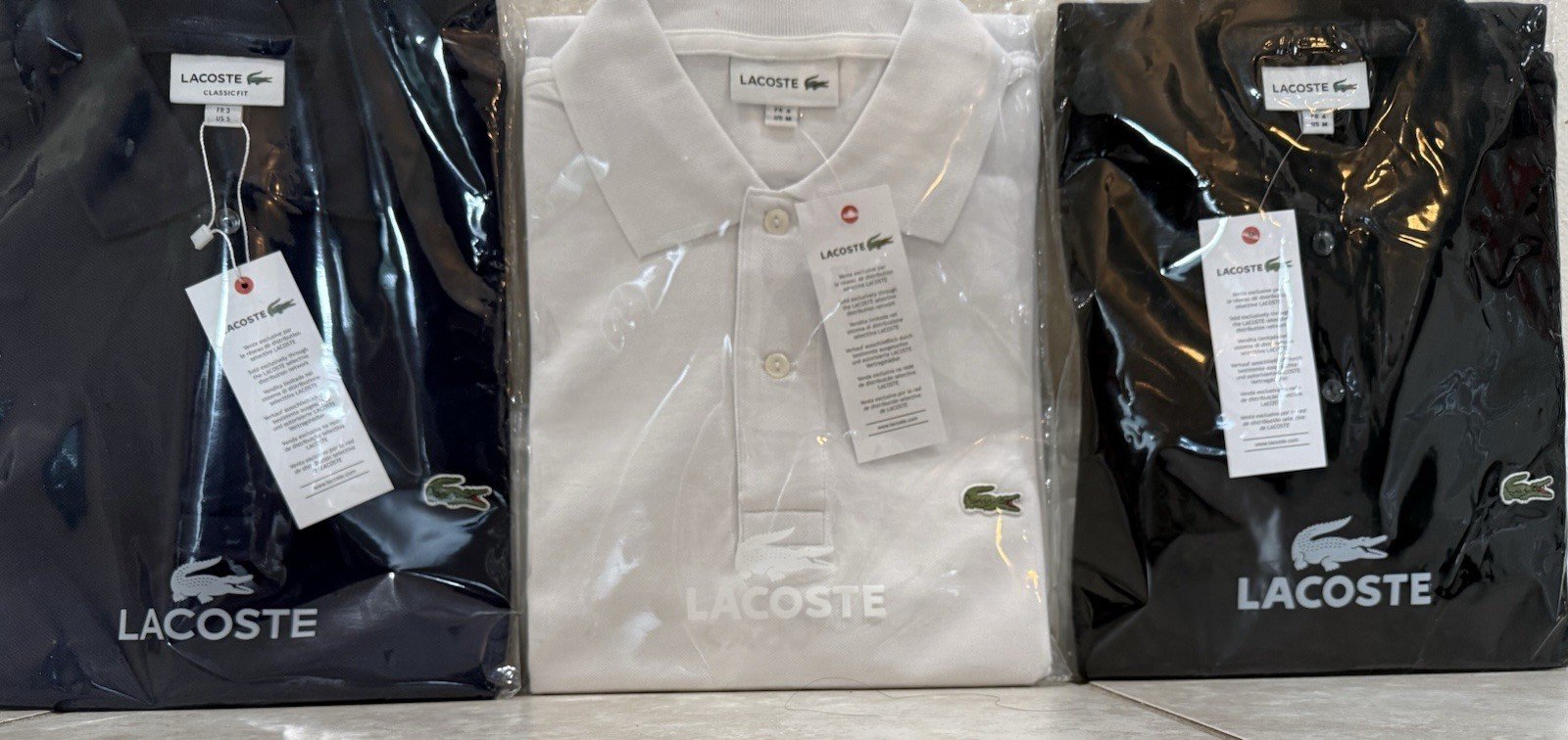 lacoste classic fit polo shirt