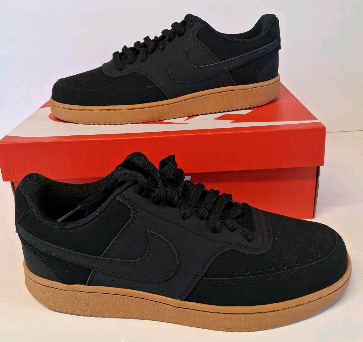 Nike Court Vision Low Black/Wheat Sneakers – Unisex (CD5463-008)