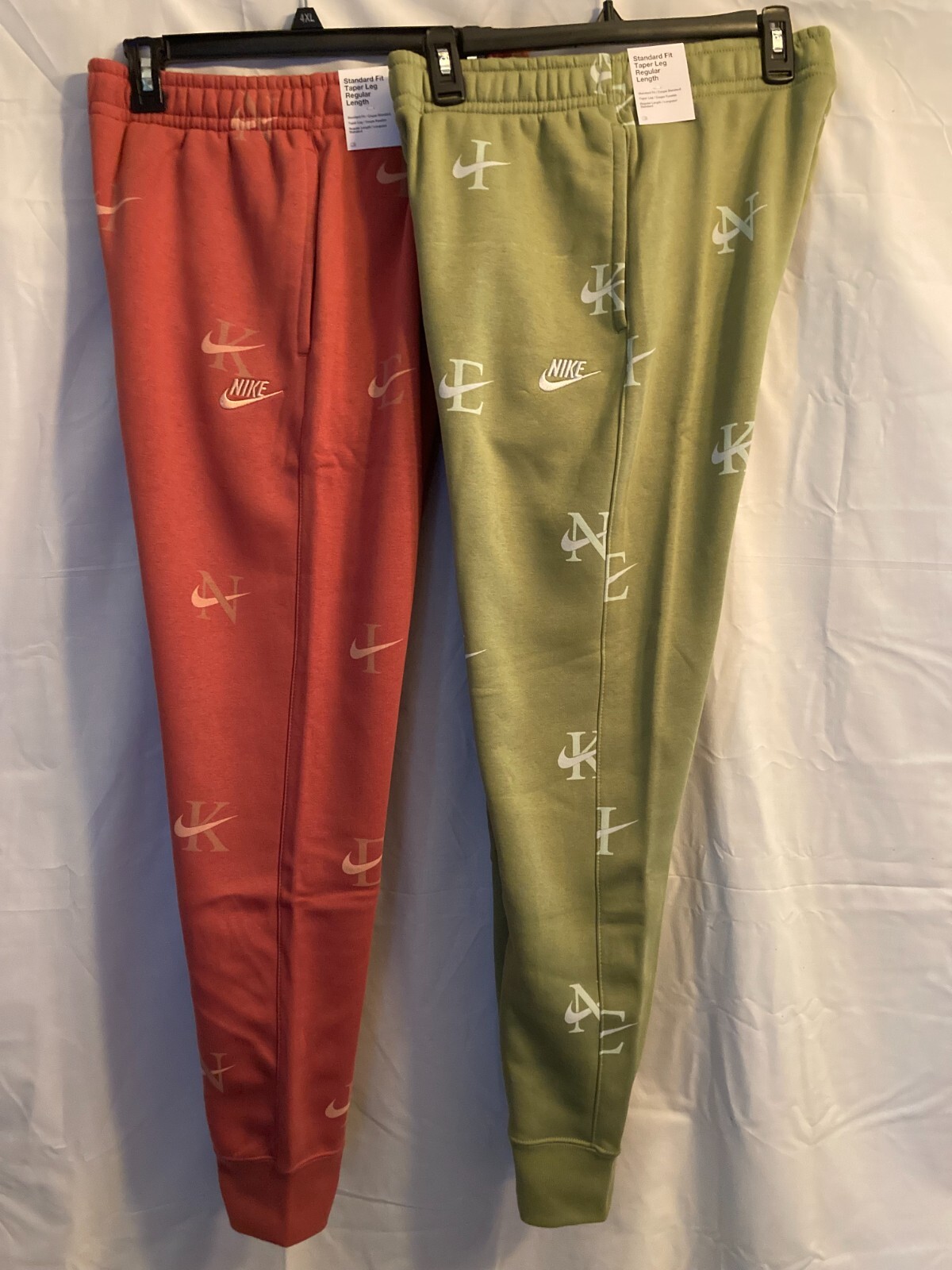 NWT Men’s Regular/B&T Nike Fleece Pants: Cargo, Jogger, Open Hem