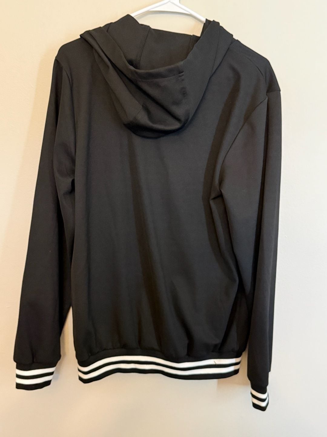 Riflessi Loyalty & Respect Varsity Style Snap-Front Hoodie Jacket