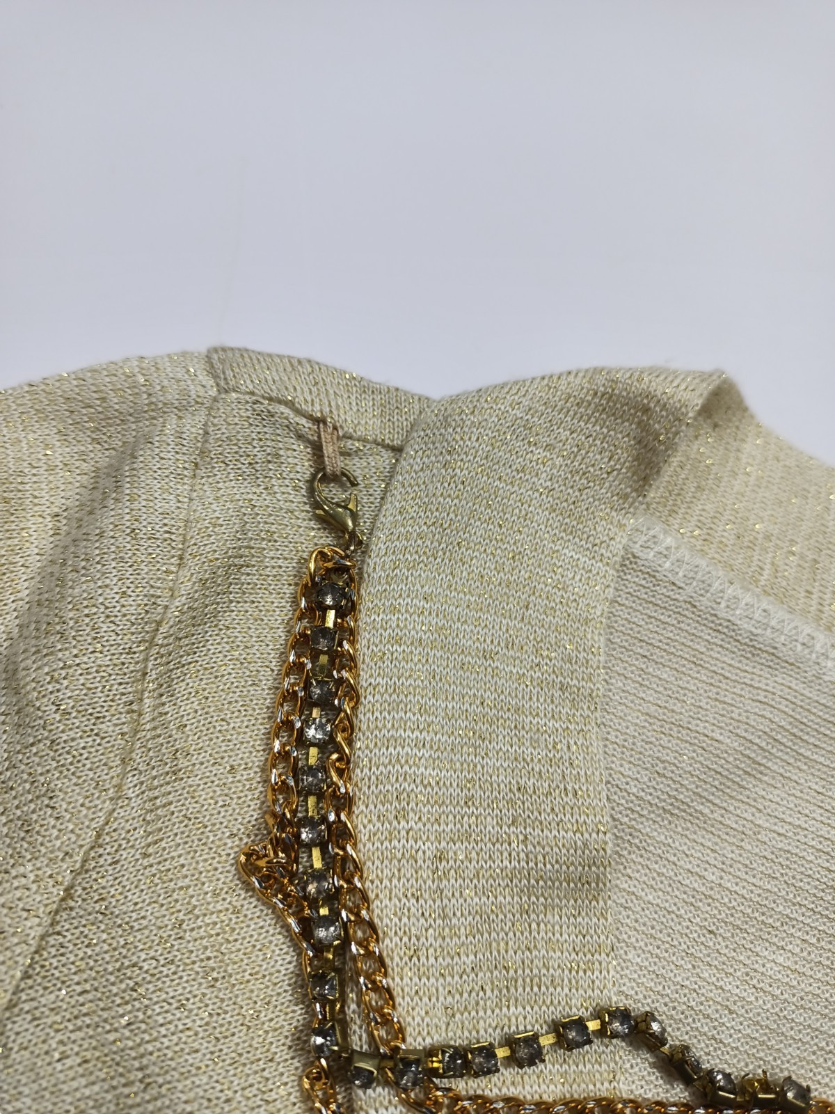 Beige Gold | M/L | Stretch Knit | Length Adjustable Length Ruched Dress