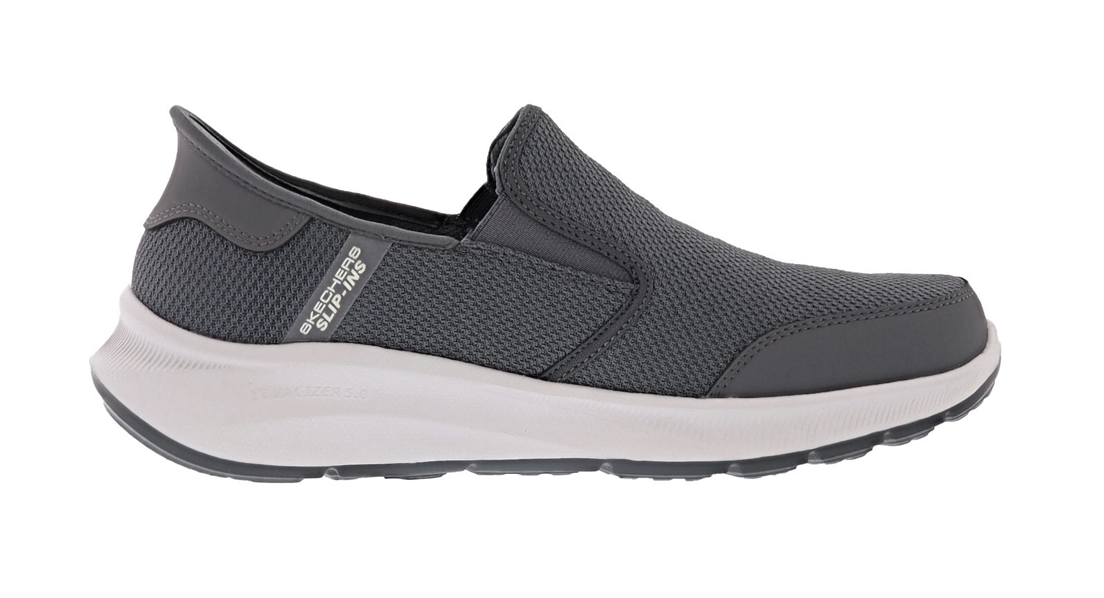 SKECHERS MEN’S SLIP-INS RF: EQUALIZER 5.0- DRAYZE 232926/CHAR WALKING SHOES