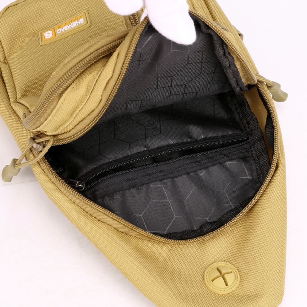 Men Backpack Tactical Sling Bag Chest Shoulder Fanny Pack Crossbody Sport Travel