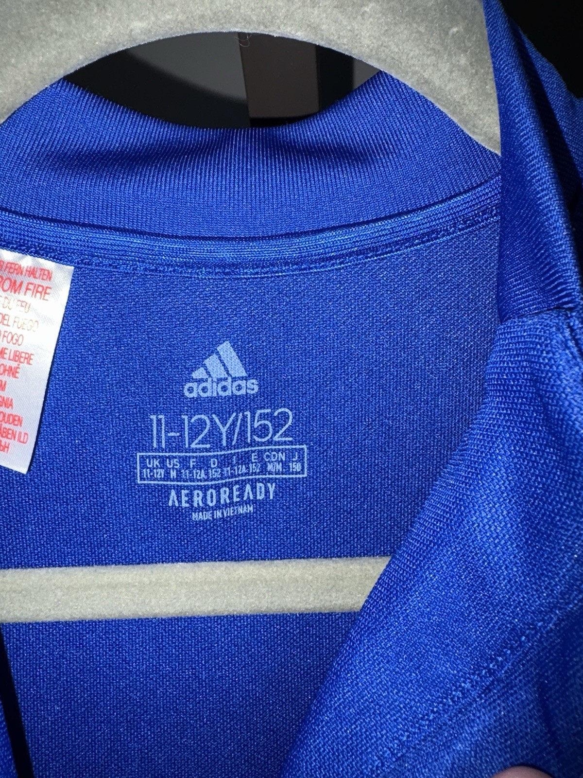 Adidas Leicester City FC AEROREADY Quarter Zip Training Top Youth 11-12Y Soccer