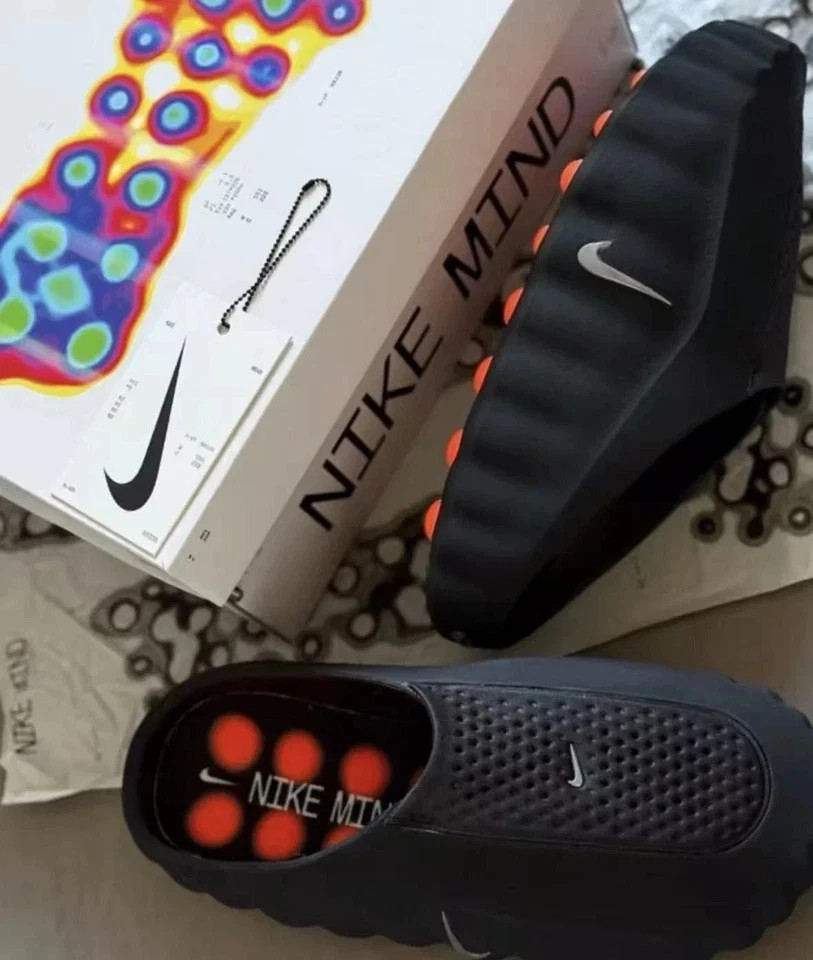 black Nike Mind 001 Mule Men’s Sneaker Shoes