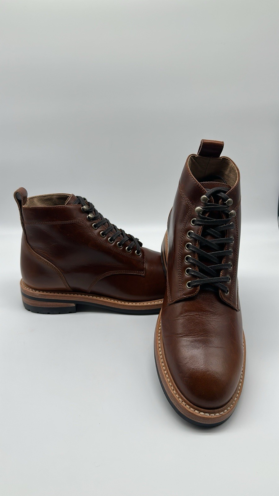 Taylor Stitch Trench Boot in Whiskey Leather Men’s Sz 10.5 D Limited Edition NEW