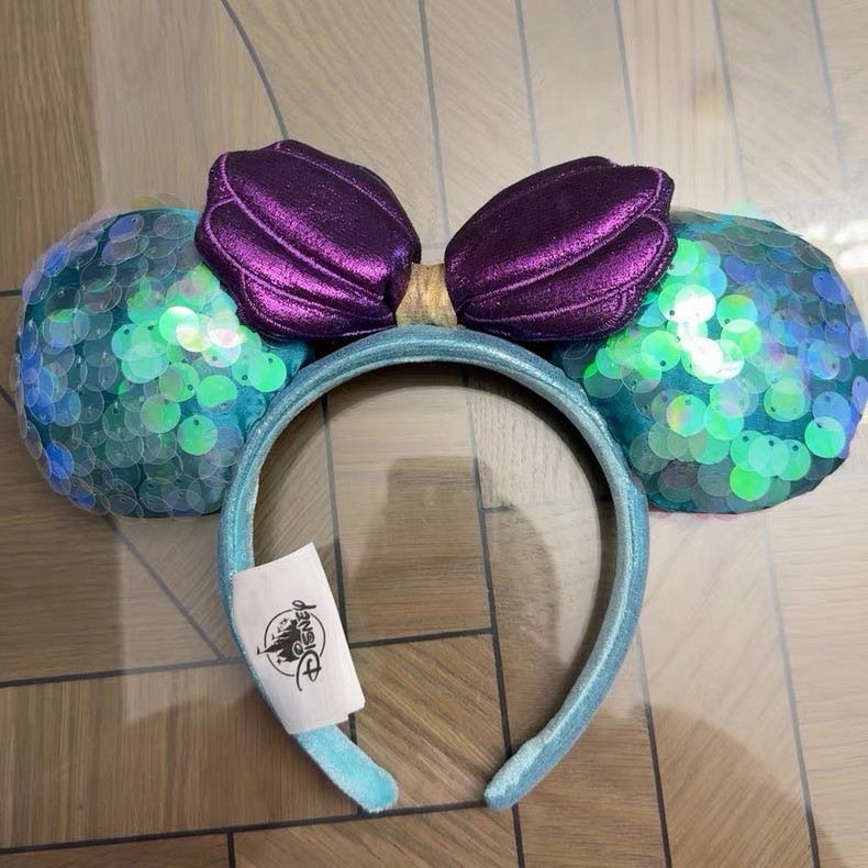 2025 Disney Parks Loungefly Mickey Ears Constellation Sorcerer Belle Headband