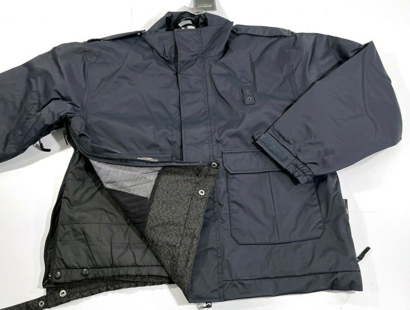 XL HELLY HANSEN METRO WORK WEAR JACKET INSULATED WATERPROOF DUTY COAT BLUE
