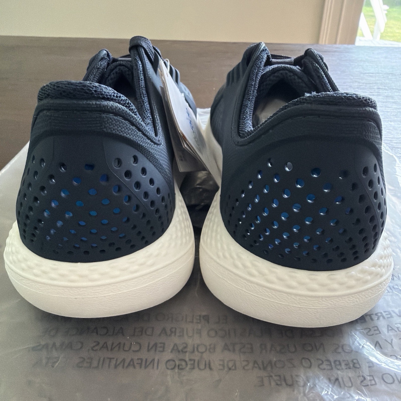 Crocs LiteRide Pacer Men’s Navy Lace-Up Athletic Sneakers