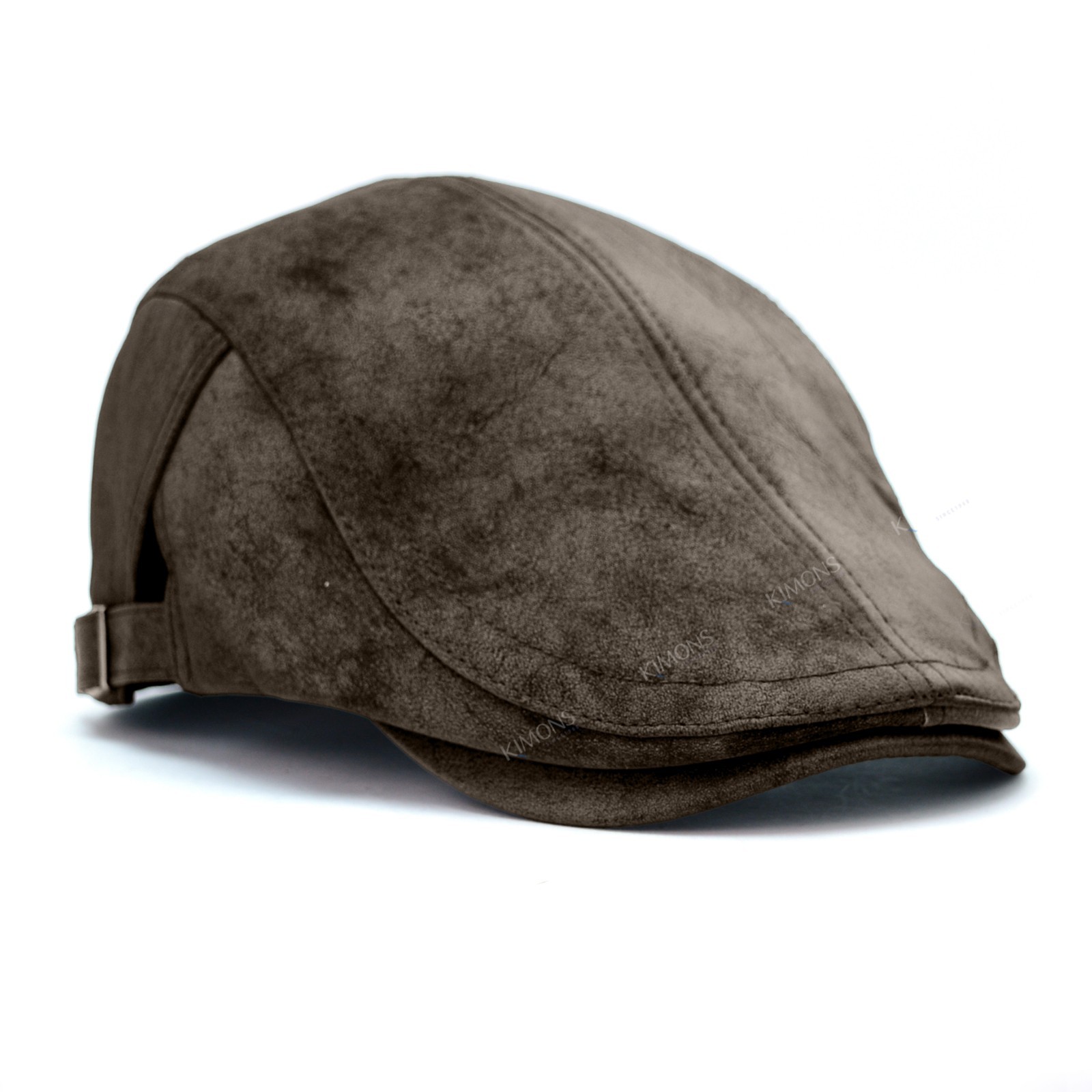 Suede Velvet Gatsby Ivy Hat Duckbill Cap Golf Driving Flat Cabbie Newsboy