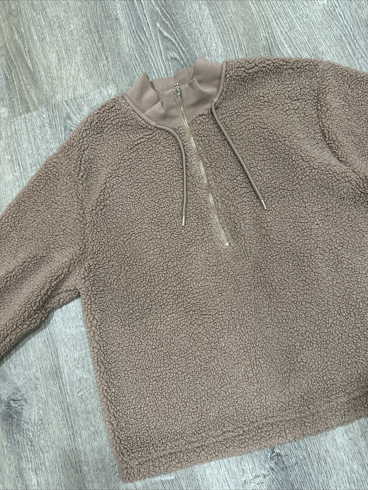 Ultra Comfy C&C California Half Zip Jacket, Mauve, Large