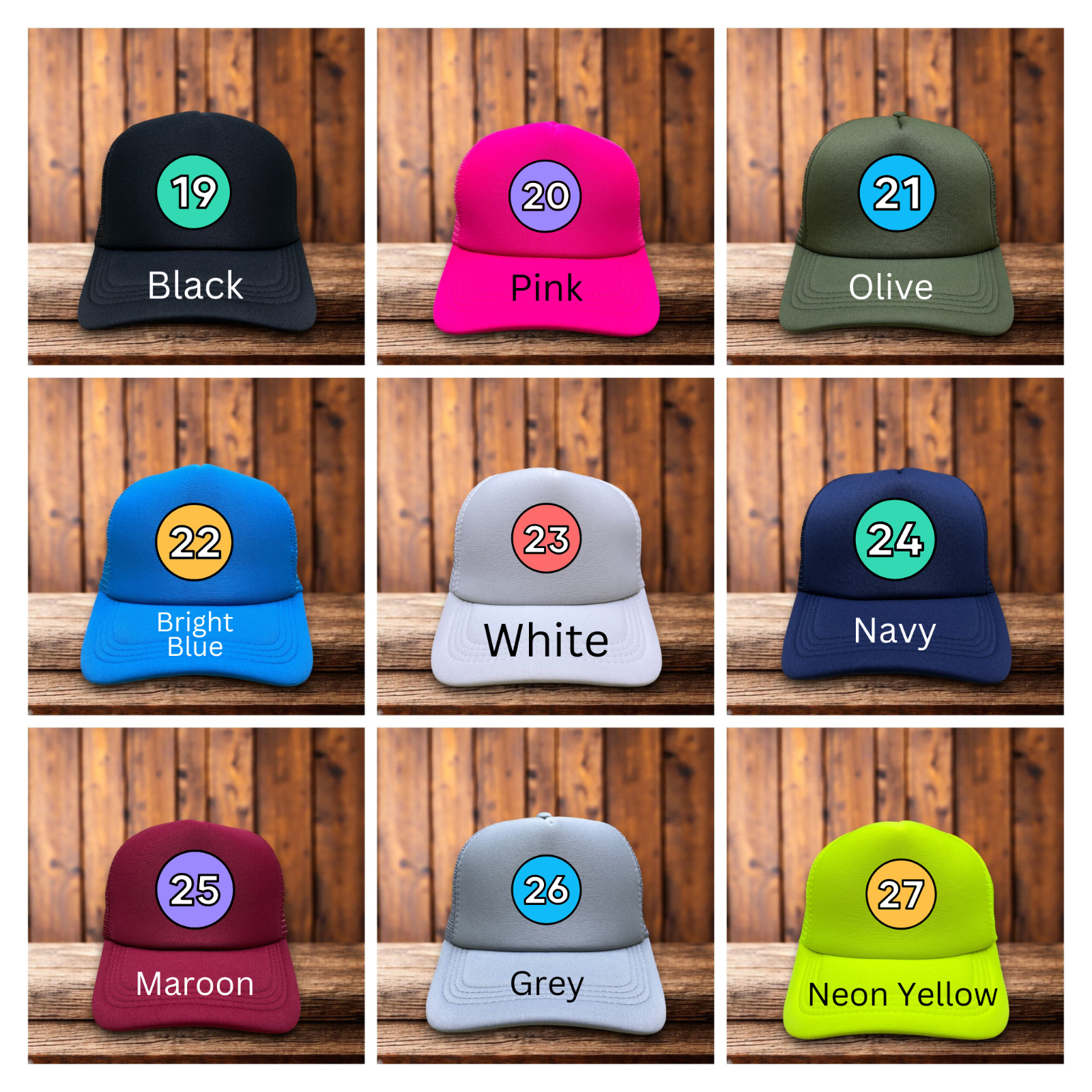 NERDS Mens Trucker Hat Neon Pink Snapback Vintage Candy Ad Baseball Cap