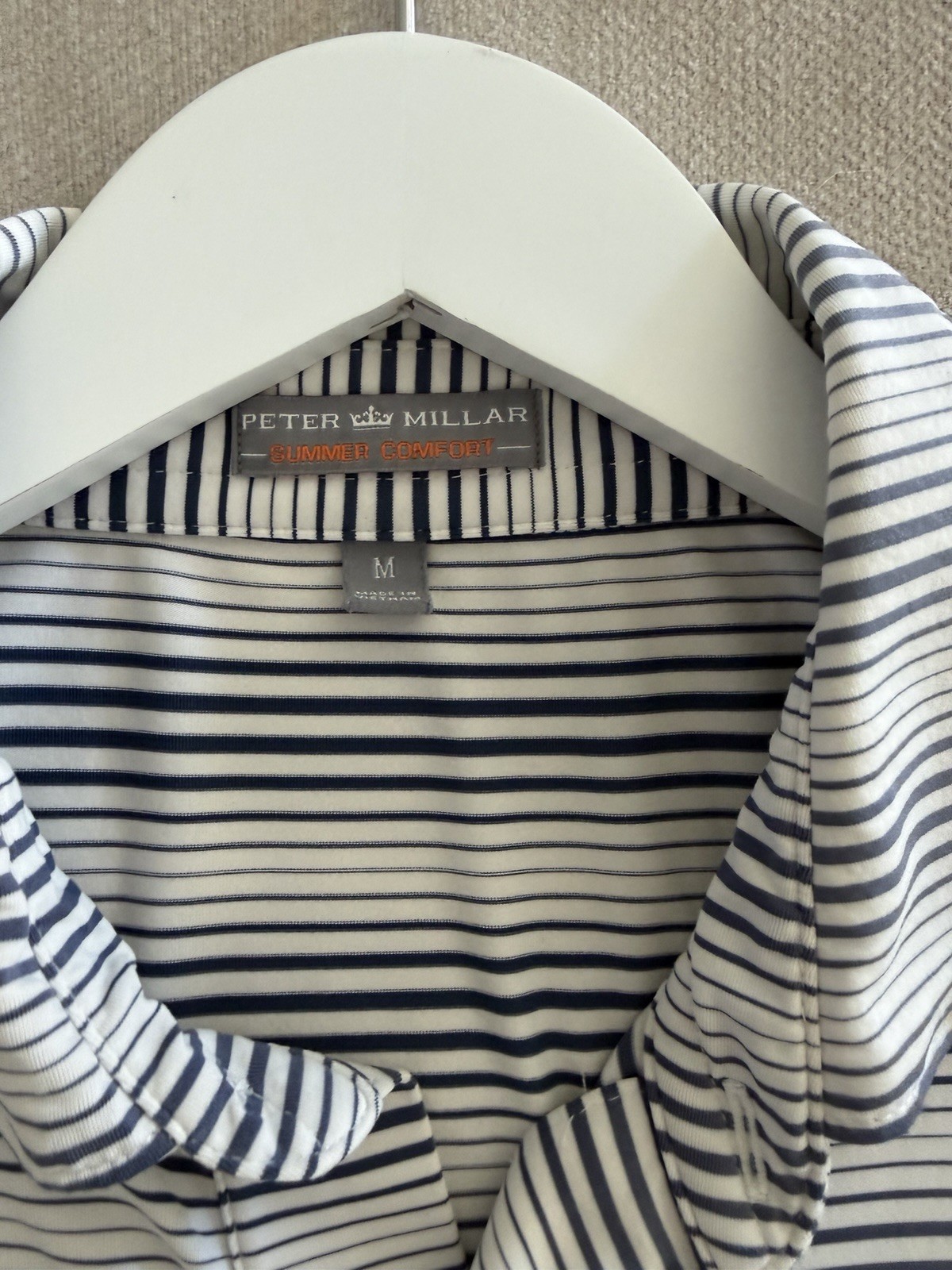 Peter Millar Summer Cumfort Jackson Hole Golf Polo Size M
