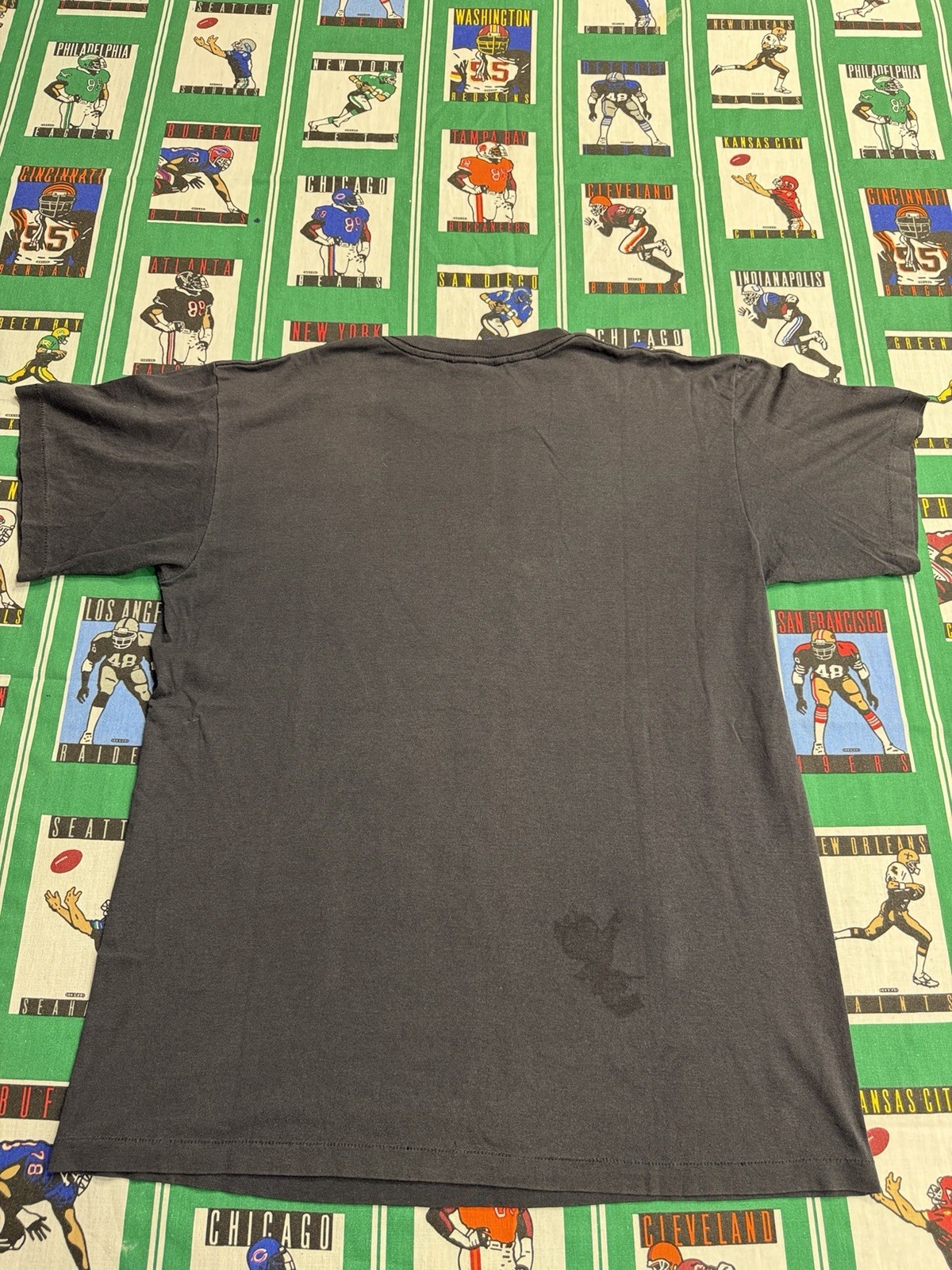 Vtg 80s Batman New York City Graphic Print Black Men’s L Crew T-Shirt
