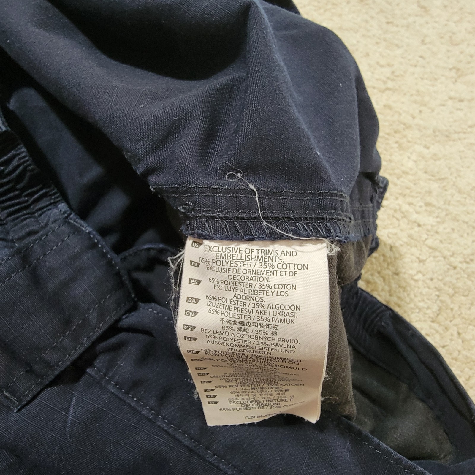5.11 Tactical Taclite Pro Ripstop Cargo Pants Mens 40×32 74273 Blue