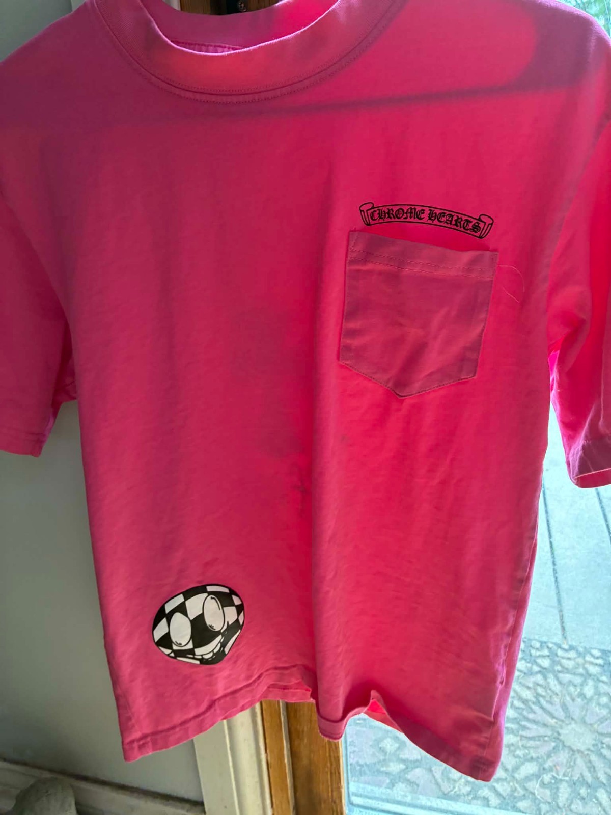 Pink Chrome Hearts x Matty Boy “Vanity Affair” T-shirt size Small