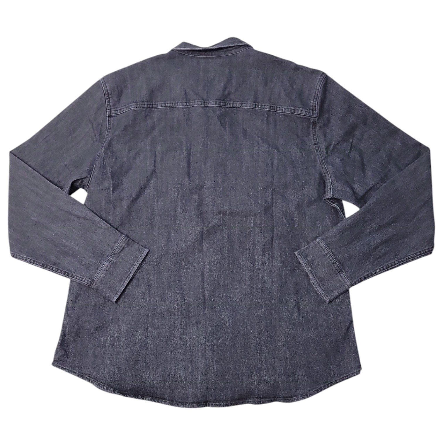 Frye Men’s Western Vintage Denim Button-Down Shirt