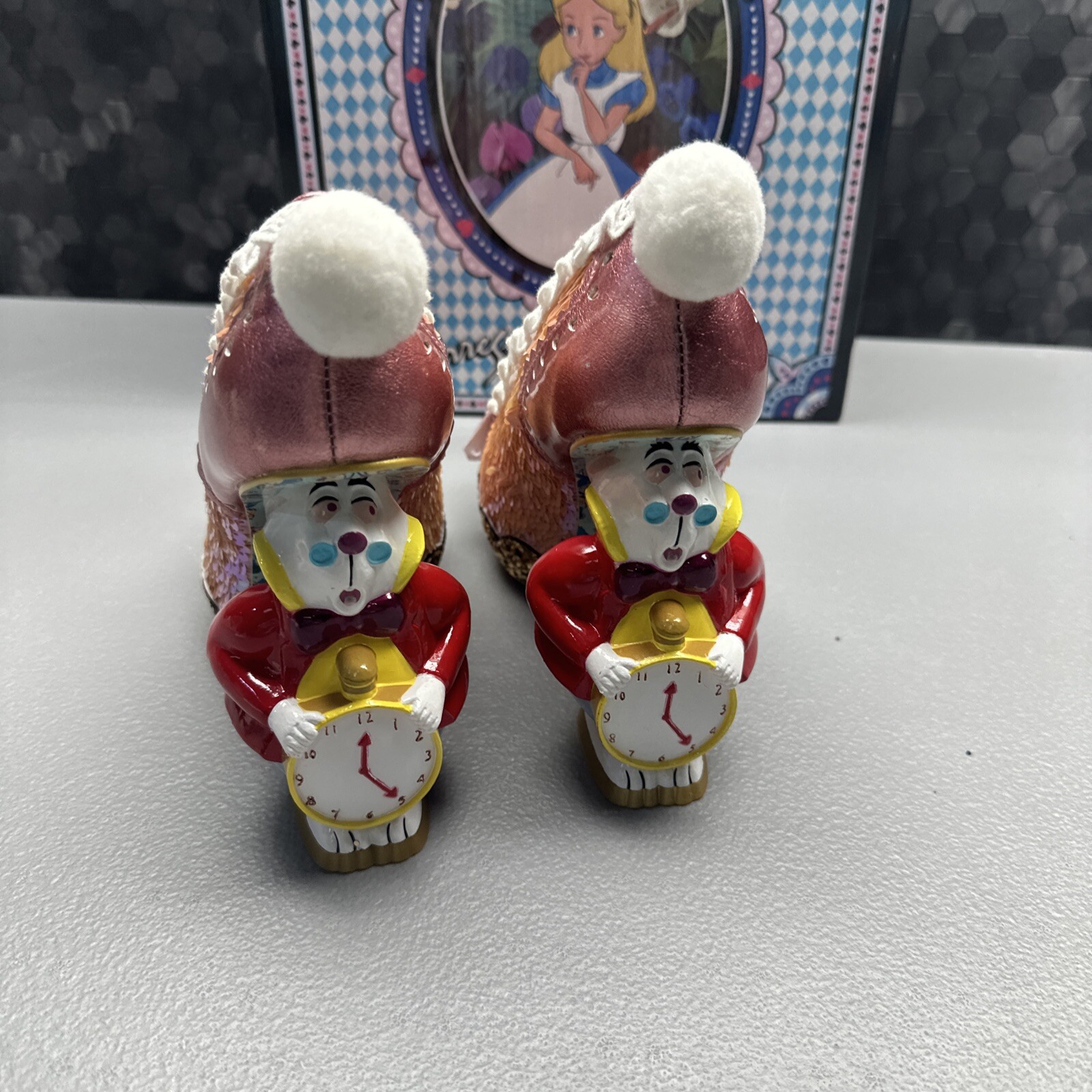 Alice In Wonderland Irregular Choice WHITE RABBIT SHOES NEW IN BOX SIZE 35