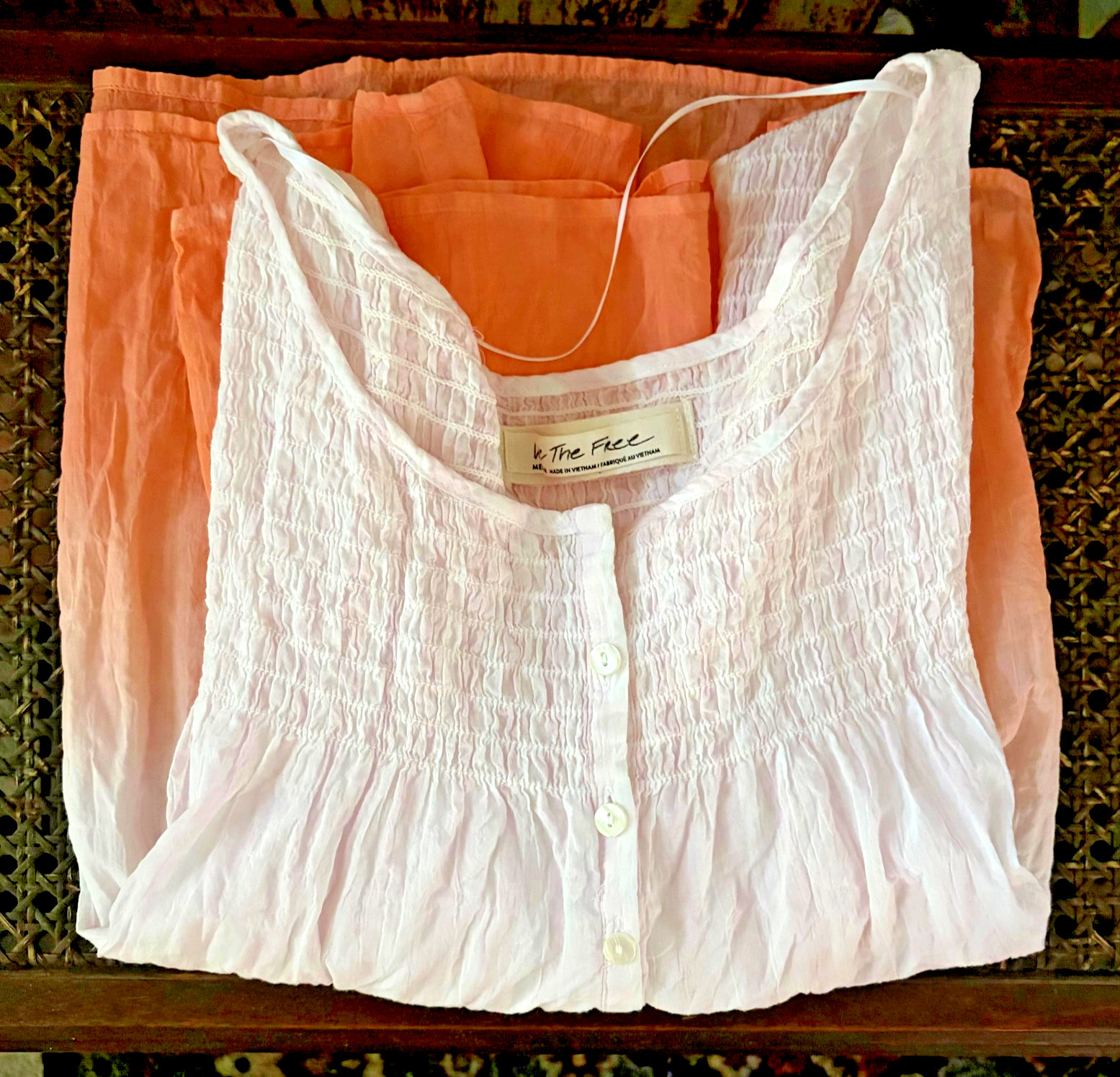 We The Free “Little Bit of Hombre” MEDIUM Women’s Top 99% Cotton 1% Spandex