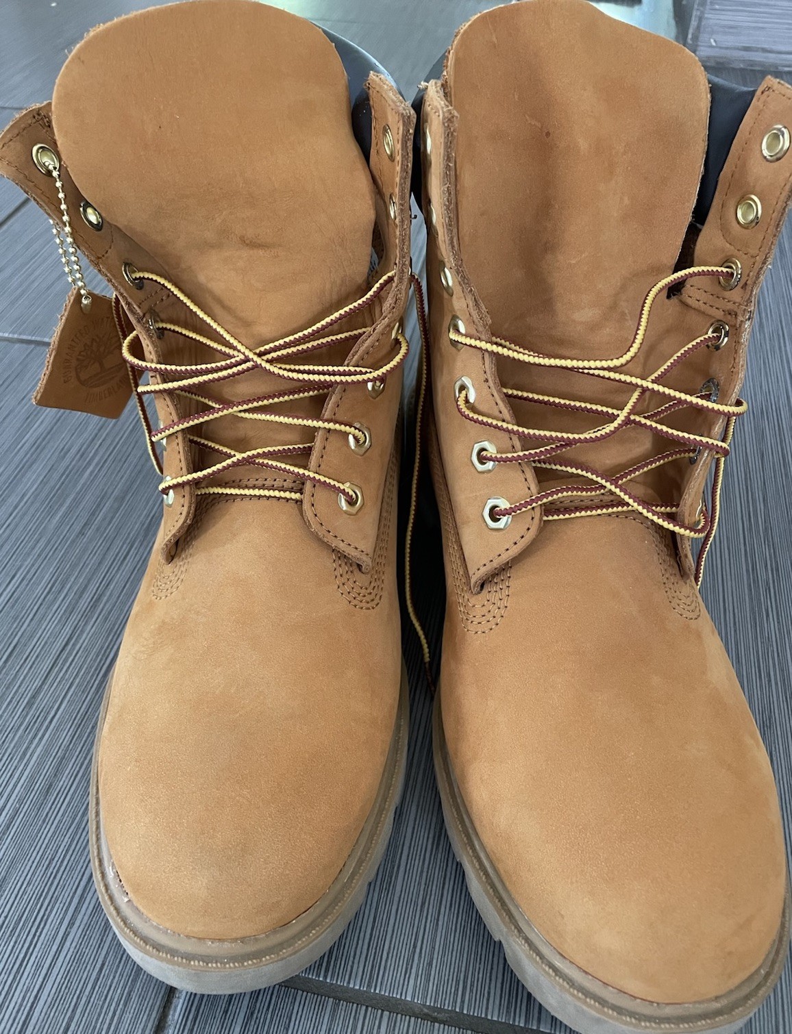 Timberland Men’s Insulated Brown Leather Lace-Up Work Boots US 10 M