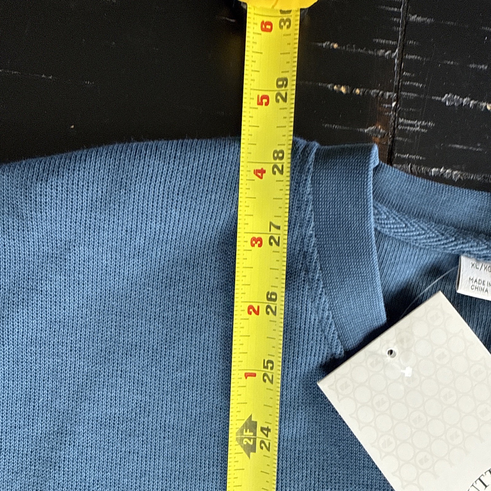 Cutter & Buck Sweater Blue Men XL Long Sleeve NWT Crewneck Pullover Preppy