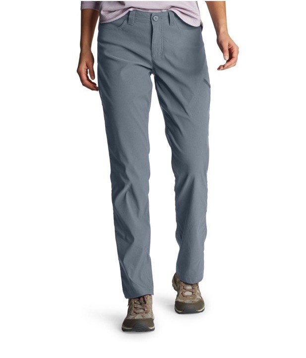$70 Eddie Bauer Women’s Rainier Stretch Hiking Pants-Graphite-Size:10 (33W)-New