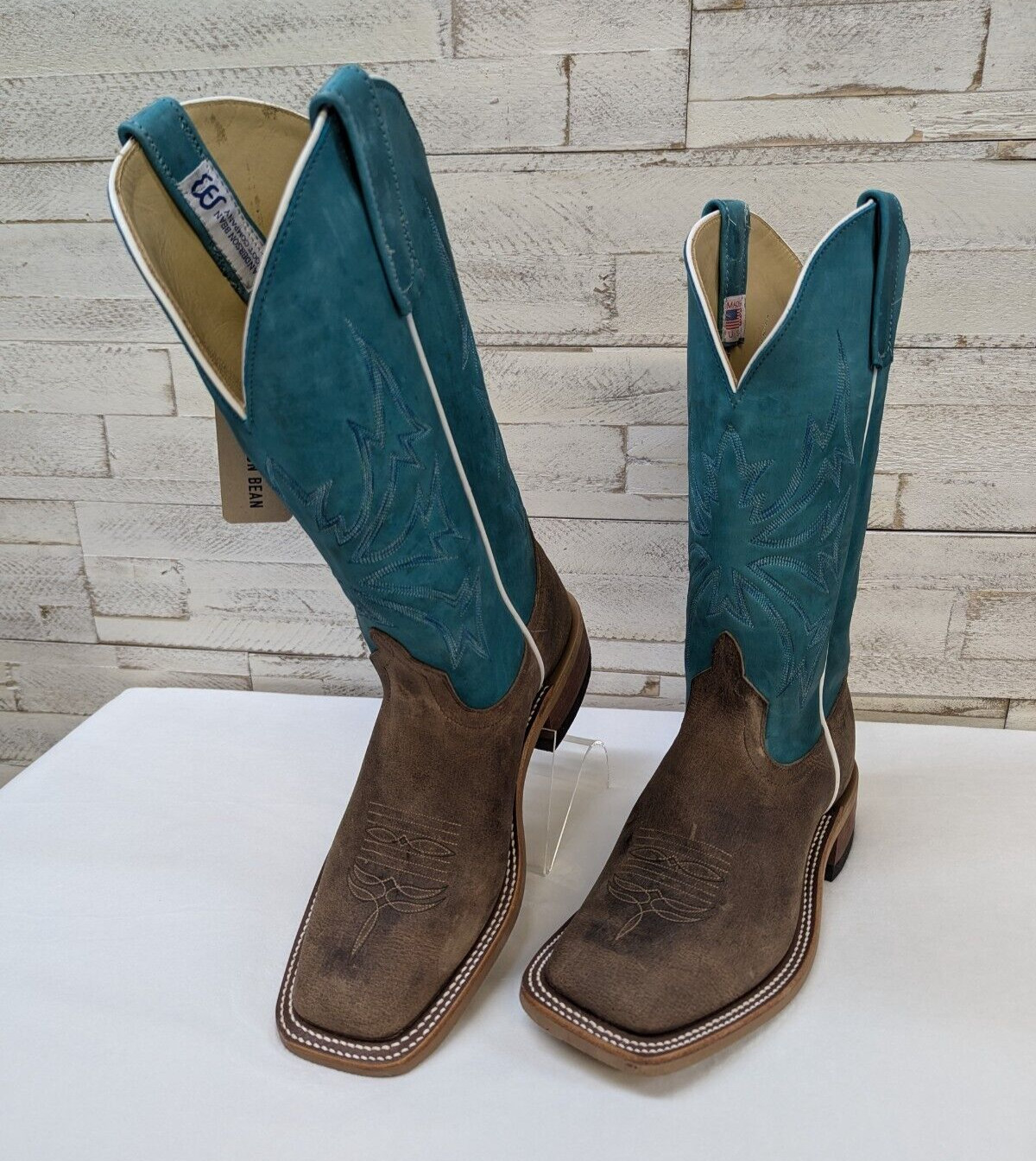Men’s Anderson Bean Boots, Custom Sea Foam 13″ Tops 338635