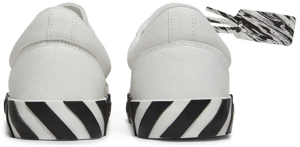 OFF-WHITE Vulc Low White Grey OMIA085F21FAB0010155