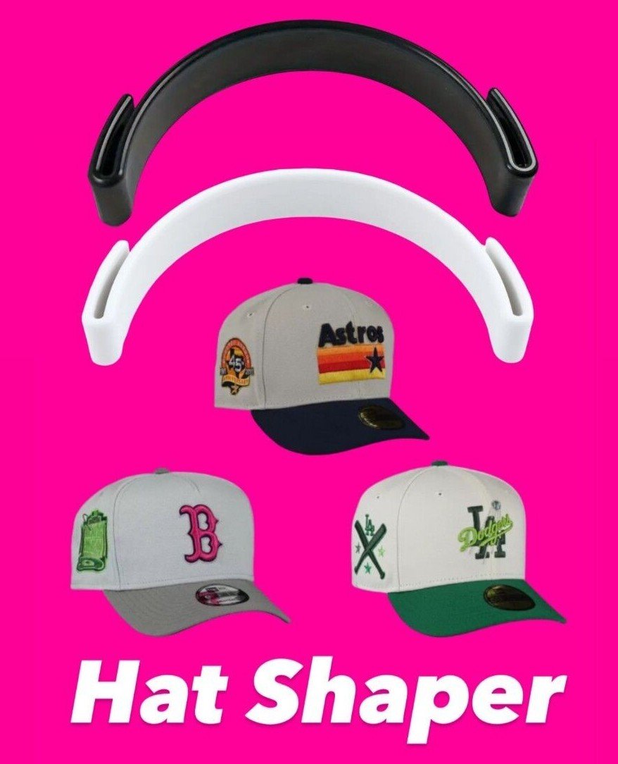 Baseball Hat Cap Brim Hat Bender Shaper Hat Curving Tool New – White or Black